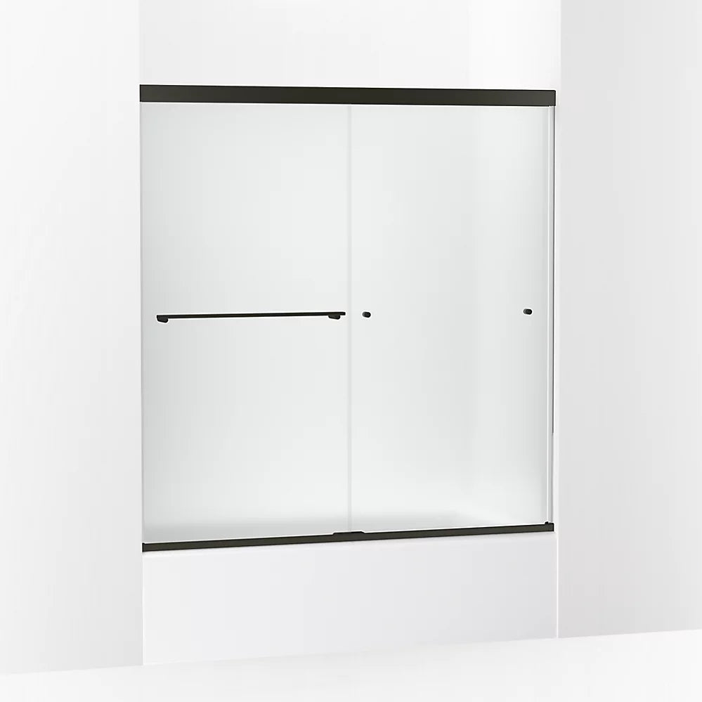 Kohler Revel® Sliding Bath door (55.6" - 59.6" W x 62" H) with 5/16" (8mm) thick glass