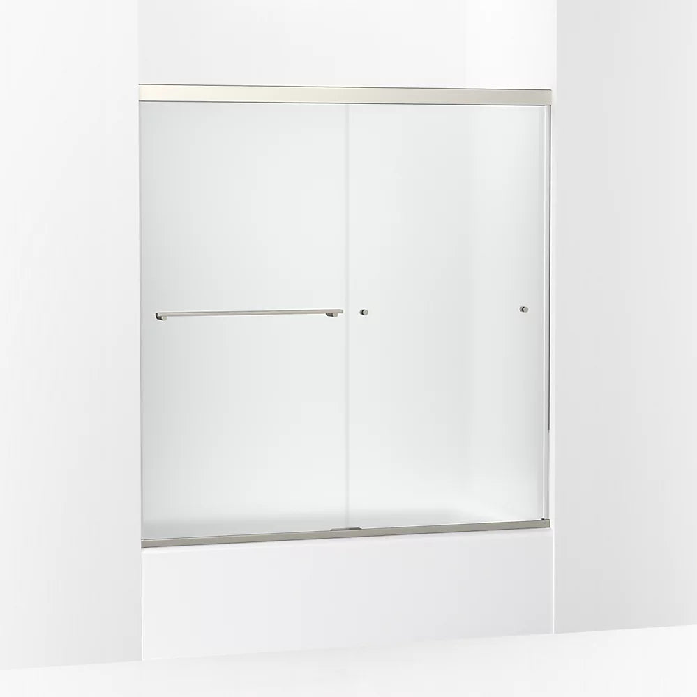 Kohler Revel® Sliding Bath door (55.6" - 59.6" W x 62" H) with 5/16" (8mm) thick glass