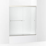 Kohler Revel® Sliding Bath door (55.6" - 59.6" W x 62" H) with 5/16" (8mm) thick glass