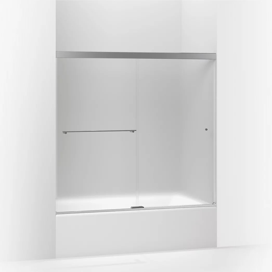 Kohler Revel® Sliding Bath door (55.6" - 59.6" W x 62" H) with 5/16" (8mm) thick glass