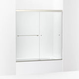 Kohler Revel® Sliding Bath door (55.6" - 59.6" W x 62" H) with 5/16" (8mm) thick glass