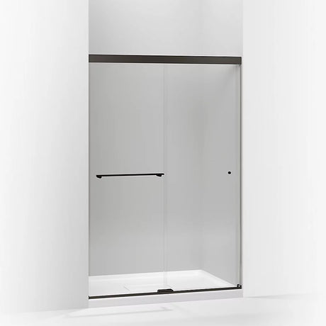 Kohler Revel® Sliding shower door (44.6" - 47.6" W x 70" H) with 1/4" (6mm) thick glass