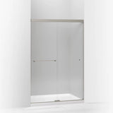 Kohler Revel® Sliding shower door (44.6" - 47.6" W x 70" H) with 1/4" (6mm) thick glass