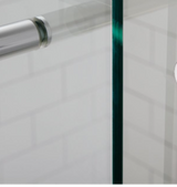 Kohler Revel® Sliding shower door (44.6" - 47.6" W x 70" H) with 1/4" (6mm) thick glass