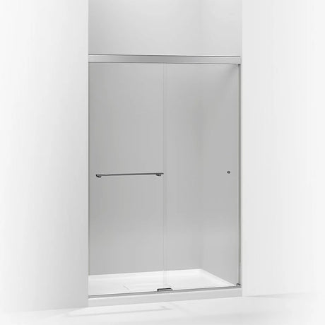 Kohler Revel® Sliding shower door (44.6" - 47.6" W x 70" H) with 1/4" (6mm) thick glass