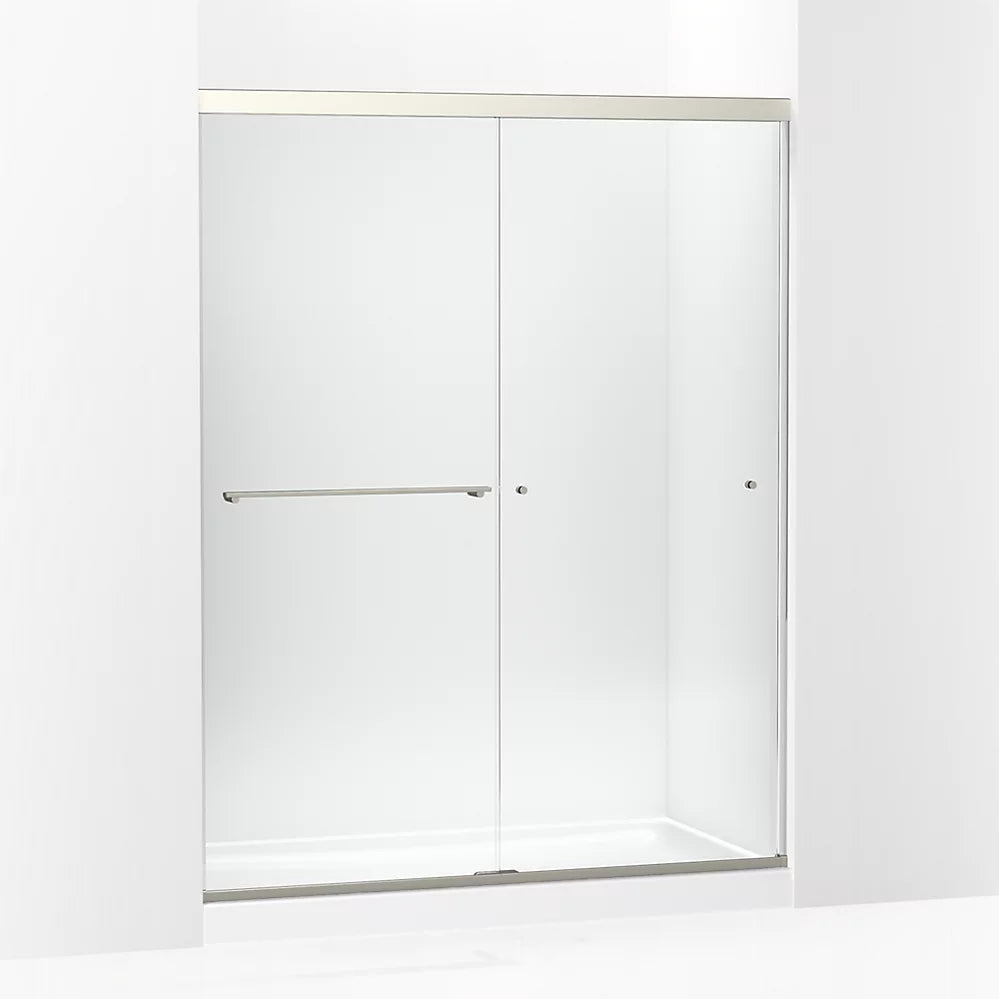 Kohler Revel® Sliding Shower Door (55.6" - 59.6" W x 76" H) with 5/16" (8mm) thick glass