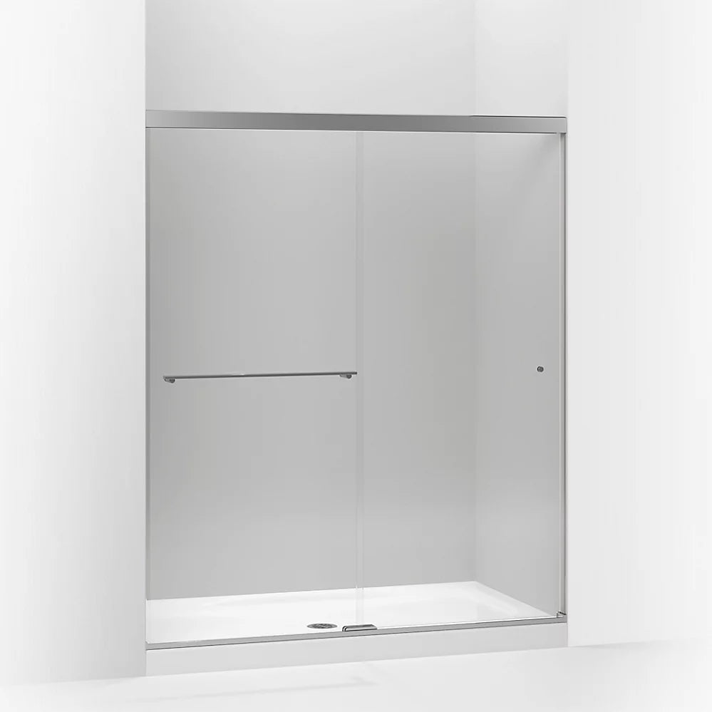 Kohler Revel® Sliding Shower Door (55.6" - 59.6" W x 76" H) with 5/16" (8mm) thick glass