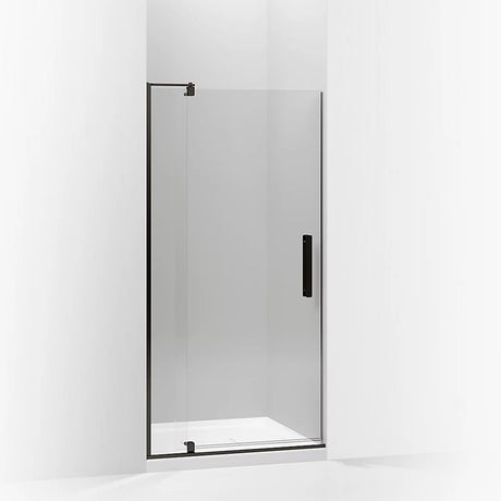 Kohler Revel® Pivot Shower door (31.1" - 36" W x 74" H ) with 5/16" (8mm) thick Crystal Clear glass