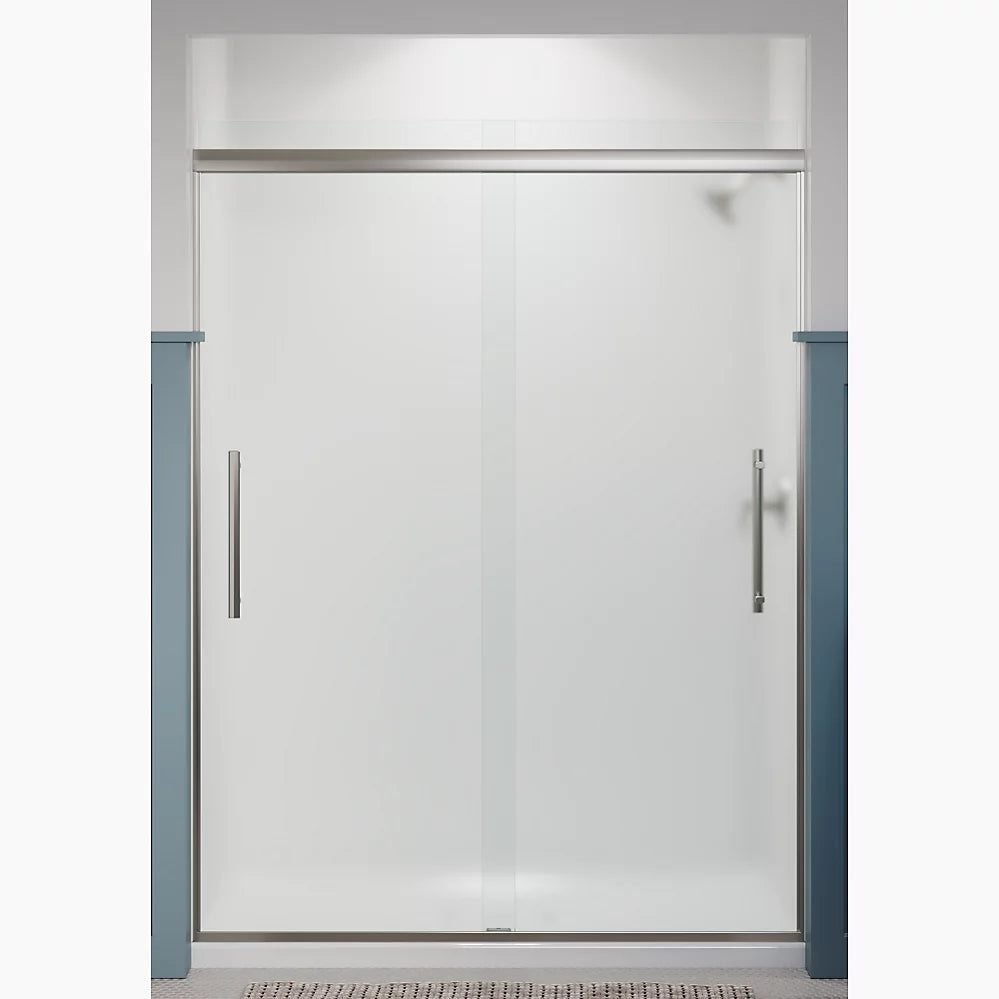 Kohler Pleat® Sliding Shower Door (54.6" - 59.6" W x 79.1" H) with 5/16" (8mm) thick glass