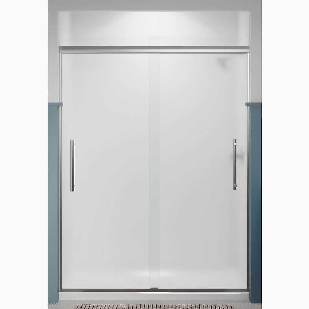 Kohler Pleat® Sliding Shower Door (54.6" - 59.6" W x 79.1" H) with 5/16" (8mm) thick glass