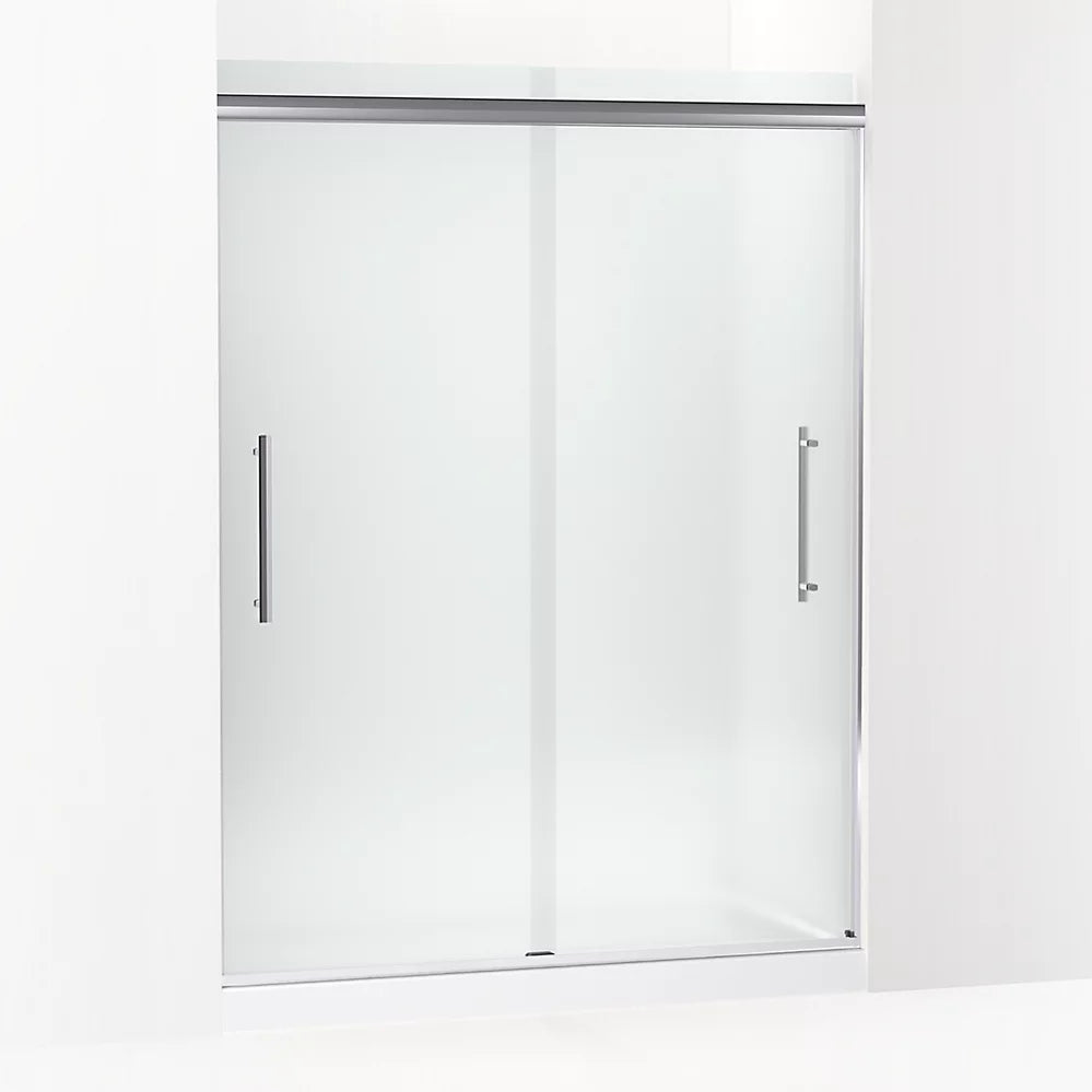 Kohler Pleat® Sliding Shower Door (54.6" - 59.6" W x 79.1" H) with 5/16" (8mm) thick glass