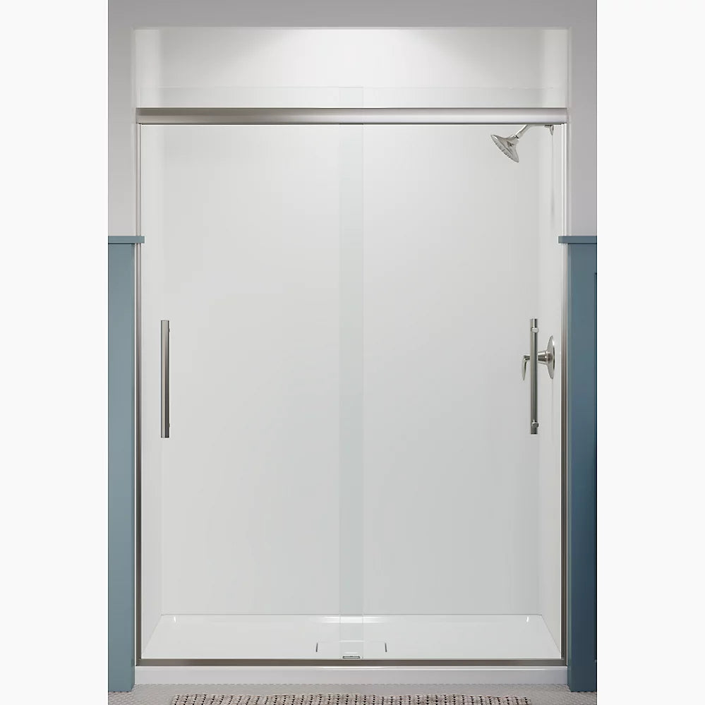 Kohler Pleat® Sliding Shower Door (54.6" - 59.6" W x 79.1" H) with 5/16" (8mm) thick glass