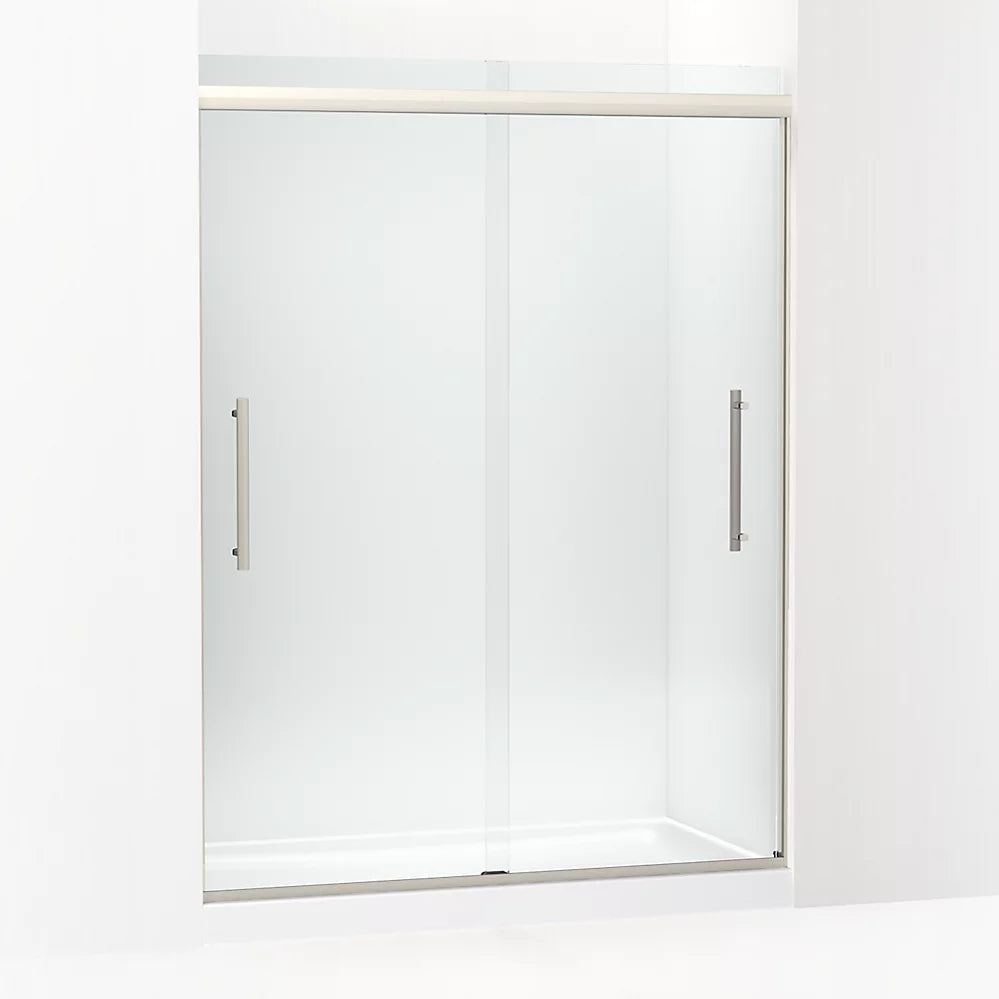 Kohler Pleat® Sliding Shower Door (54.6" - 59.6" W x 79.1" H) with 5/16" (8mm) thick glass