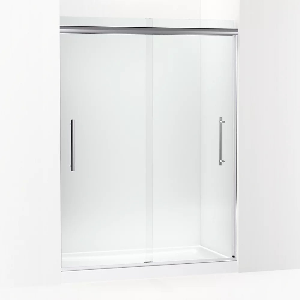 Kohler Pleat® Sliding Shower Door (54.6" - 59.6" W x 79.1" H) with 5/16" (8mm) thick glass