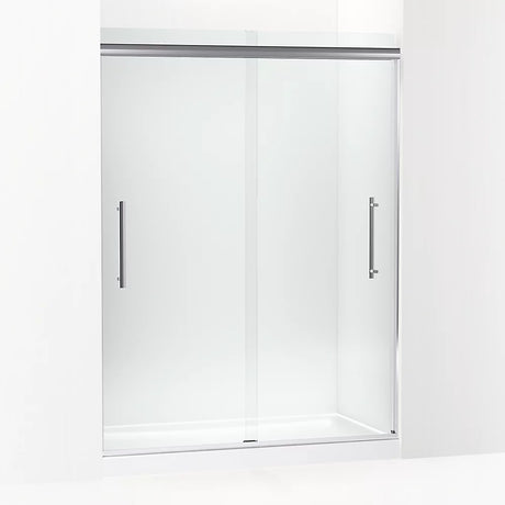 Kohler Pleat® Sliding Shower Door (54.6" - 59.6" W x 79.1" H) with 5/16" (8mm) thick glass