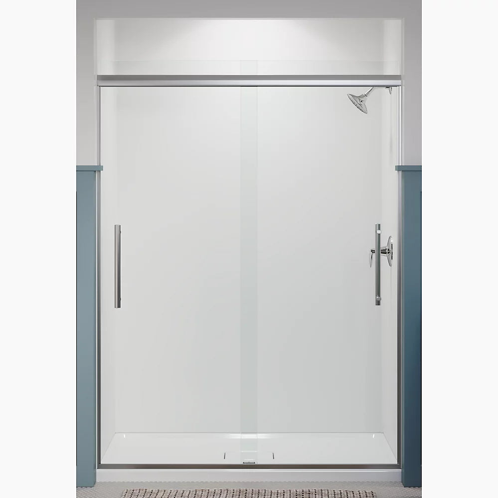 Kohler Pleat® Sliding Shower Door (54.6" - 59.6" W x 79.1" H) with 5/16" (8mm) thick glass