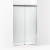 Kohler Pleat® Frameless Sliding Shower door (44.6" - 47.6"W x 79.1" H) with 5/16" (8mm) thick glass