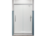 Kohler Pleat® Frameless Sliding Shower door (44.6" - 47.6"W x 79.1" H) with 5/16" (8mm) thick glass