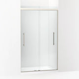 Kohler Pleat® Frameless Sliding Shower door (44.6" - 47.6"W x 79.1" H) with 5/16" (8mm) thick glass