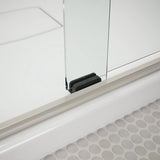 Kohler Pleat® Frameless Sliding Shower door (44.6" - 47.6"W x 79.1" H) with 5/16" (8mm) thick glass