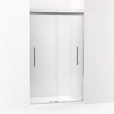 Kohler Pleat® Frameless Sliding Shower door (44.6" - 47.6"W x 79.1" H) with 5/16" (8mm) thick glass