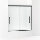 Kohler Pleat® Sliding Bath Door ( 54.6" - 59.6" W x 63.6" H)  with 5/16" (8mm) thick glass