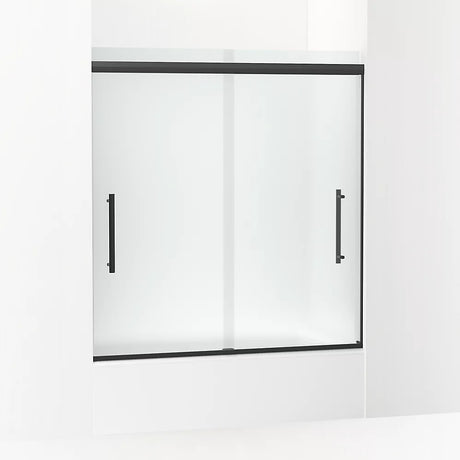 Kohler Pleat® Sliding Bath Door ( 54.6" - 59.6" W x 63.6" H)  with 5/16" (8mm) thick glass