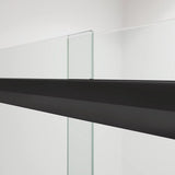 Kohler Pleat® Sliding Bath Door ( 54.6" - 59.6" W x 63.6" H)  with 5/16" (8mm) thick glass