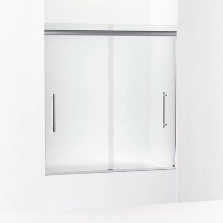 Kohler Pleat® Sliding Bath Door ( 54.6" - 59.6" W x 63.6" H)  with 5/16" (8mm) thick glass