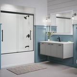 Kohler Pleat® Sliding Bath Door ( 54.6" - 59.6" W x 63.6" H)  with 5/16" (8mm) thick glass