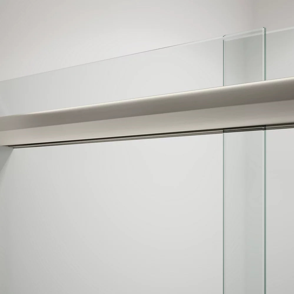 Kohler Pleat® Sliding Bath Door ( 54.6" - 59.6" W x 63.6" H)  with 5/16" (8mm) thick glass