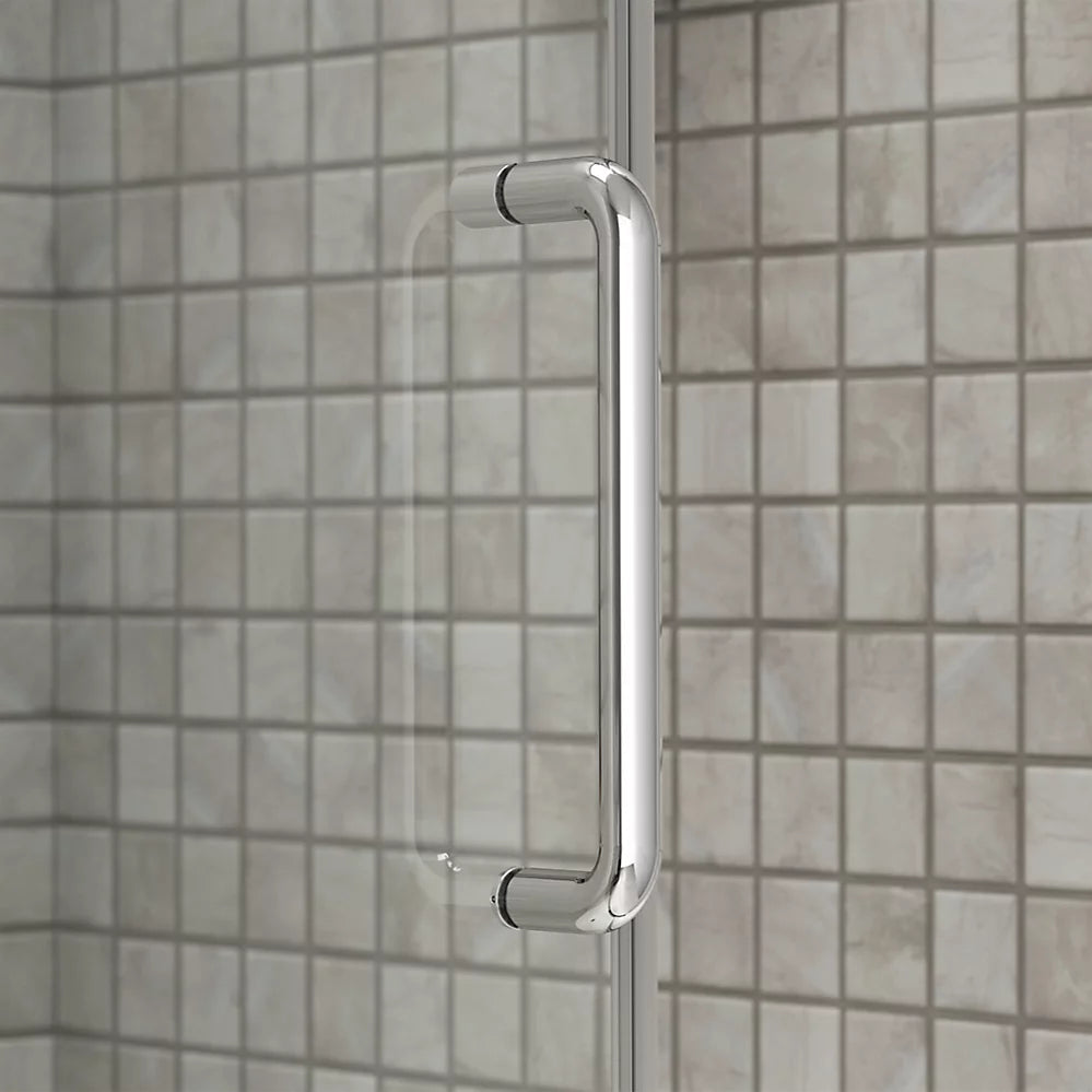 Kohler Elate® Sliding Shower door (50.3" - 53.6" W x 70.5" H) with 1/4" (6mm) thick Crystal Clear glass in Matte Black