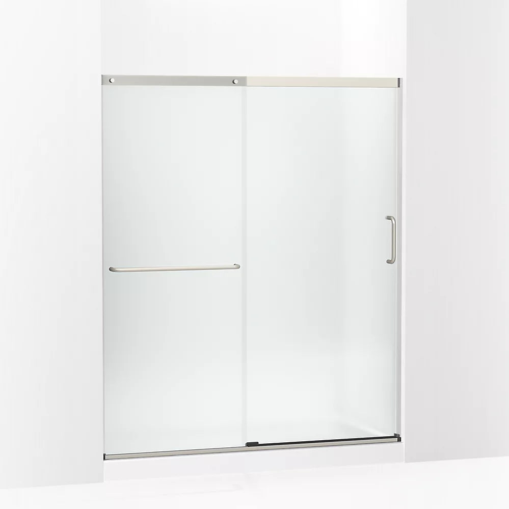 Kohler Elate® Sliding Shower door (56.3" - 59.6" W x 70.5" H) with 1/4" (6mm) thick glass