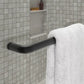 Kohler Elate® Sliding shower door (56.3" - 59.6" W x 70.5" H) with 1/4" (6mm) thick Crystal Clear glass in Matte Nickel