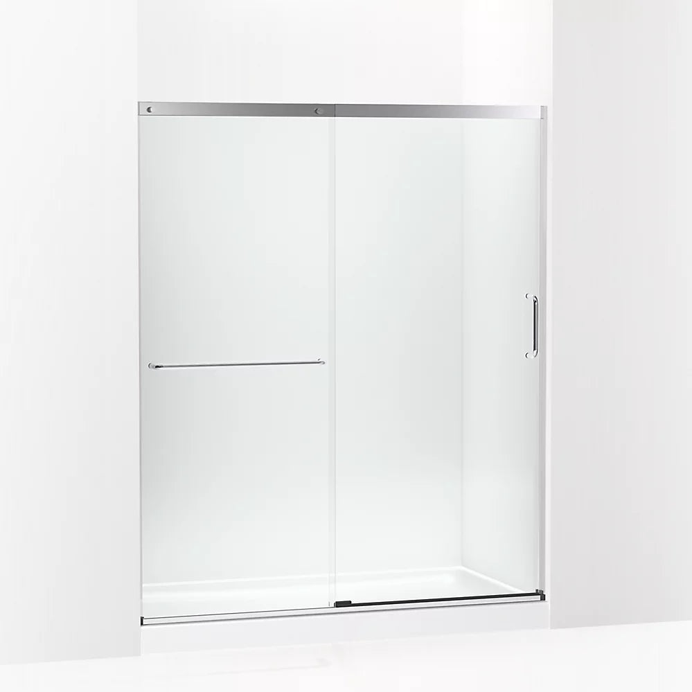 Kohler Elate® Sliding Shower door (56.3" - 59.6" W x 70.5" H) with 1/4" (6mm) thick glass