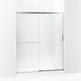 Kohler Elate® Sliding Shower door (56.3" - 59.6" W x 70.5" H) with 1/4" (6mm) thick glass