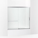 Kohler Elate® Sliding Bath Door (56.3" - 59.6" W x 56.8" H) with 1/4" (6mm) thick glass