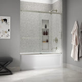 Kohler Elate® Sliding Bath Door (56.3" - 59.6" W x 56.8" H) with 1/4" (6mm) thick glass