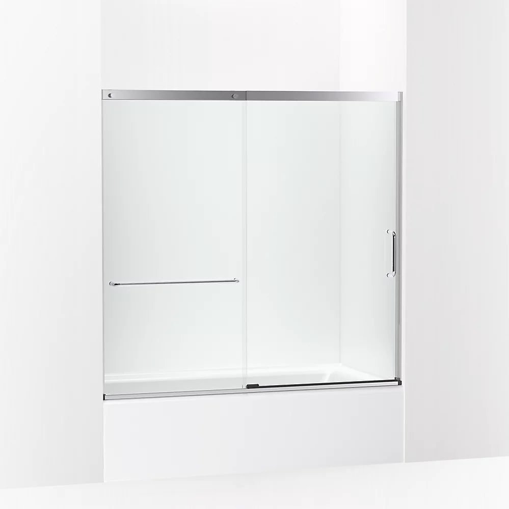 Kohler Elate® Sliding Bath Door (56.3" - 59.6" W x 56.8" H) with 1/4" (6mm) thick glass