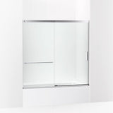 Kohler Elate® Sliding Bath Door (56.3" - 59.6" W x 56.8" H) with 1/4" (6mm) thick glass