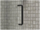 Kohler Elate® Sliding shower door (44.3" - 47.6" W x 75.5" H) with heavy 5/16" (8mm) thick Crystal Clear glass with privacy band