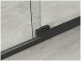 Kohler Elate® Sliding shower door (44.3" - 47.6" W x 75.5" H) with heavy 5/16" (8mm) thick Crystal Clear glass with privacy band