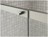 Kohler Elate® Sliding shower door (44.3" - 47.6" W x 75.5" H) with heavy 5/16" (8mm) thick Crystal Clear glass with privacy band