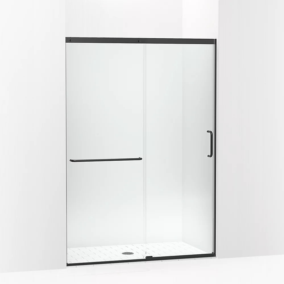 Kohler Elate® Sliding Shower door (50.3" - 53.6" W x 75.5" H) with heavy 5/16" (8mm) thick Crystal Clear glass