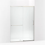 Kohler Elate® Sliding Shower door (50.3" - 53.6" W x 75.5" H) with heavy 5/16" (8mm) thick Crystal Clear glass