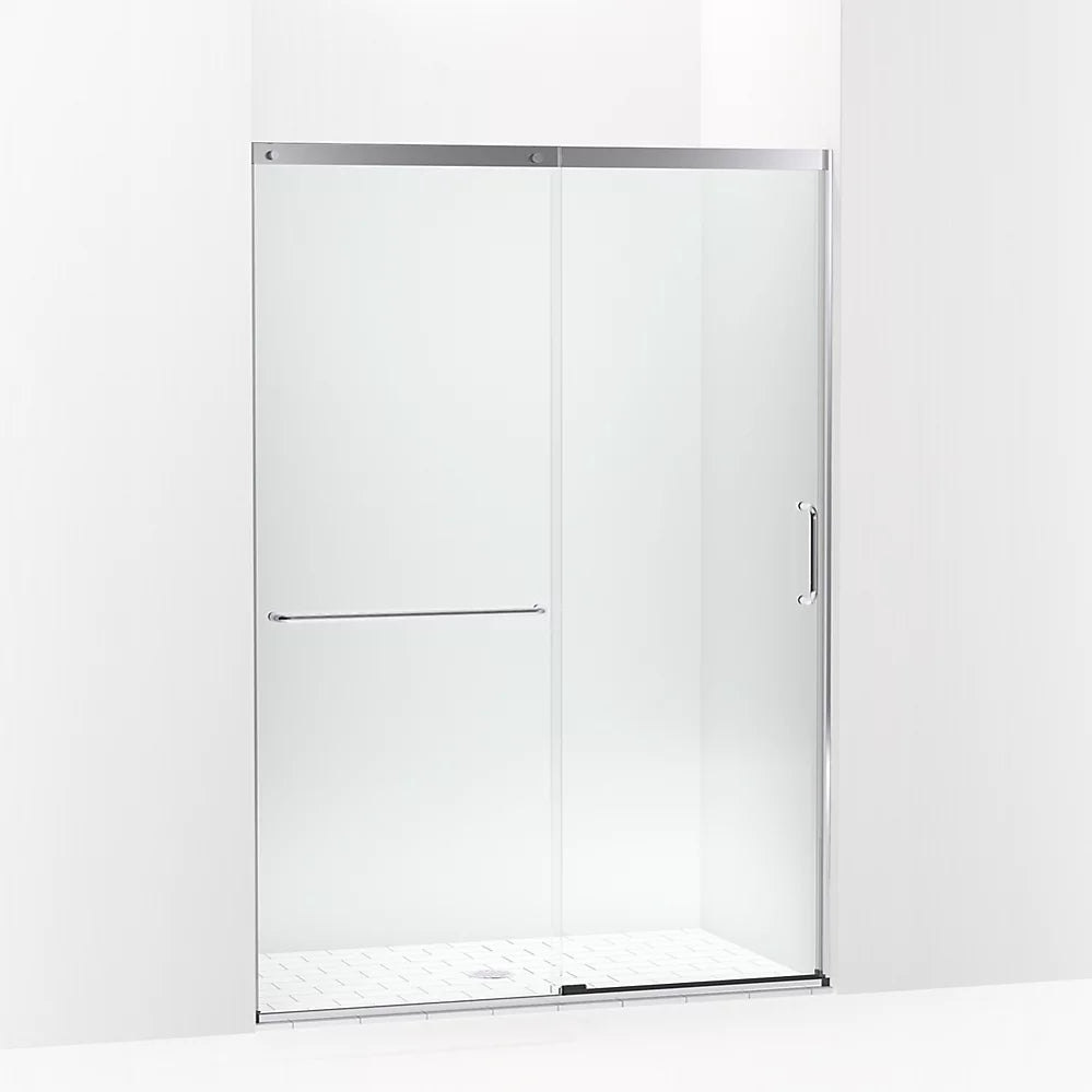 Kohler Elate® Sliding Shower door (50.3" - 53.6" W x 75.5" H) with heavy 5/16" (8mm) thick Crystal Clear glass