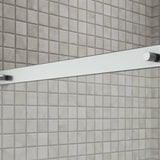 Kohler Elate® Tall (56.3" - 59.6" W x 75.5" H) Sliding Shower door with 5/16" (8mm) thick in  Crystal Clear glass