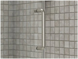 Kohler Elate® Sliding Bath door (56.3" - 59.6" W x 56.8" H) with heavy 5/16" (8mm) thick Crystal Clear glass