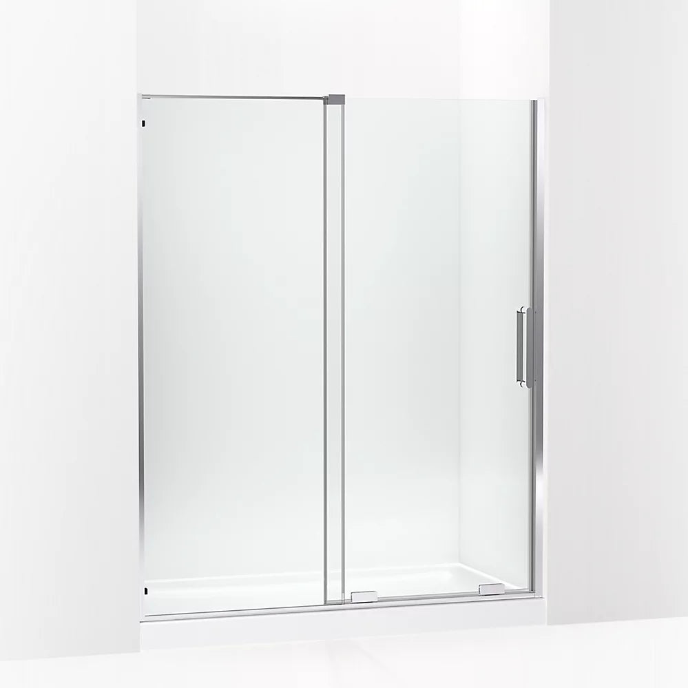 Kohler Echelon® Sliding shower door (55.8" - 59.8" W x 71.8" H) with 5/16" (8mm) thick Crystal Clear glass