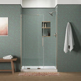 Kohler Echelon® Sliding Shower door (43.8" - 47.8" W x 71.8" H) with 5/16" (8mm) thick Crystal Clear glass